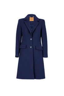 Ženski kaput sa kragnom i kopčanjem dugmićima Tiffany Production