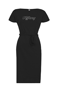 Tiffany Production Bazna haljina kratkih rukava od 100% pamuka
