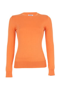 Džemper dugih rukava od 100% pamuka sa okruglim izrezom Tiffany Production