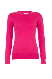 Džemper dugih rukava od 100% pamuka sa okruglim izrezom Tiffany Production