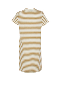 Prugasta mini haljina sa okruglim izrezom Tiffany Production