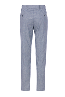 Muške prugaste pantalone sa praktičnim bočnim džepovima Tiffany Production