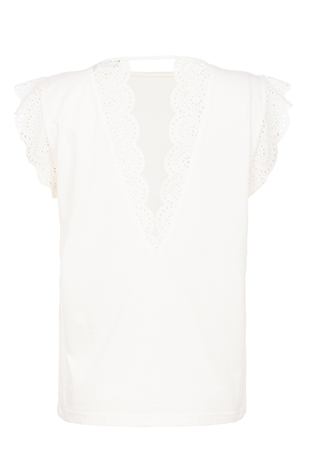 Ženska majica sa karner rukavima i otvorenim leđima Tiffany Production