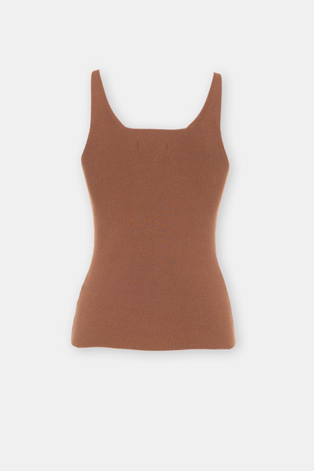 Pletena majica na bretele Tiffany Production