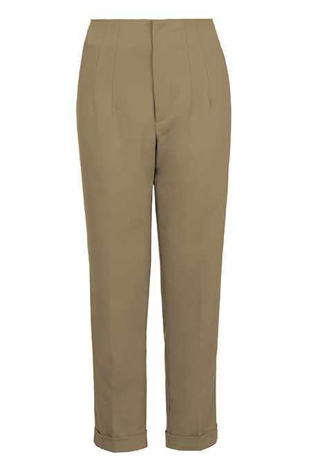 Pantalone visokog struka sa skrivenim rajsferšlusom Tiffany Production