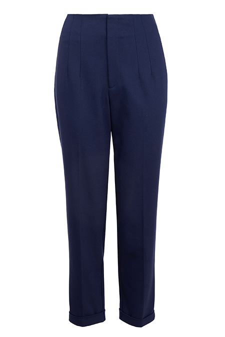 Pantalone visokog struka sa skrivenim rajsferšlusom Tiffany Production