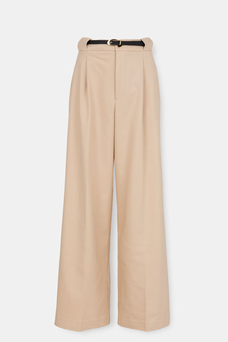 Pantalone širokog kroja sa kaišem Tiffany Production