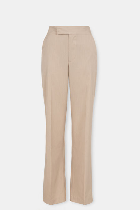 Tiffany Production Elegantne pantalone sa diskretnim lame prugama