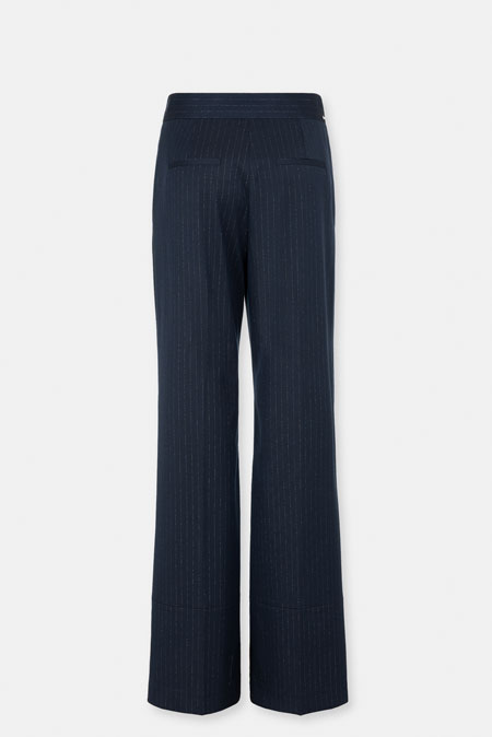 Elegantne pantalone sa diskretnim lame prugama Tiffany Production