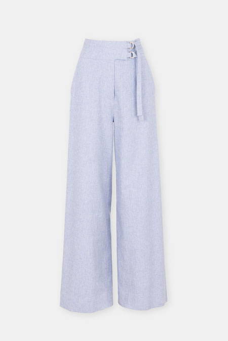 Pantalone sa širokim pojasom Tiffany Production