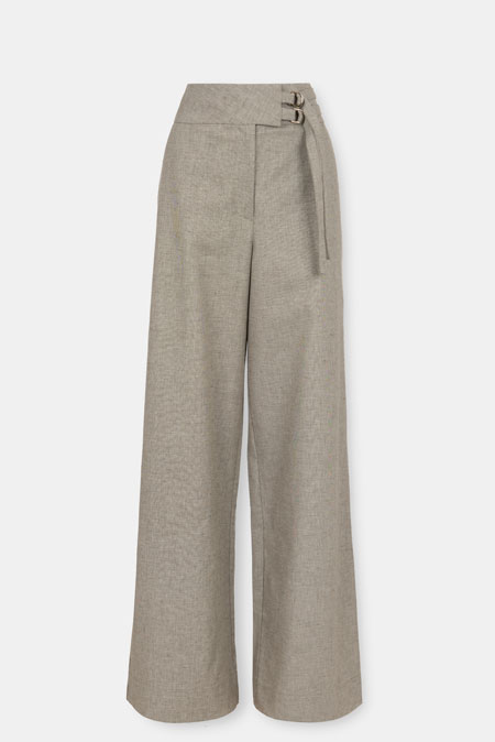 Pantalone sa širokim pojasom Tiffany Production