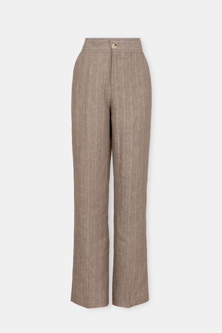 Lanene pantalone sa prugama Tiffany Production
