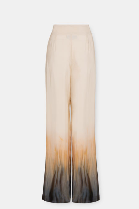Pantalone širokih nogavica sa ombre efektom Tiffany Production