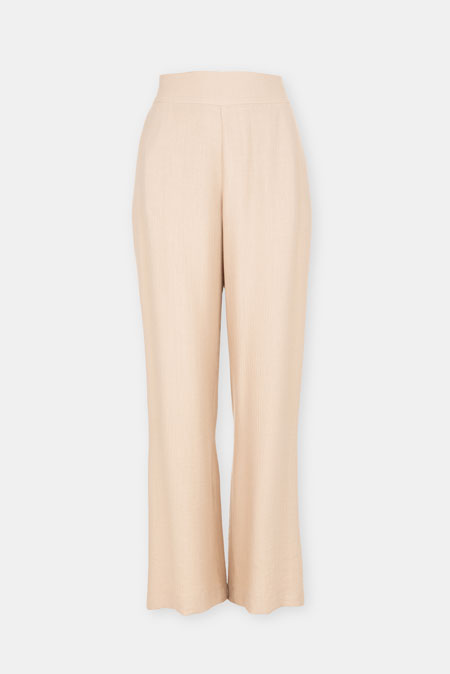 Tiffany Production Lepršave pantalone širokog kroja