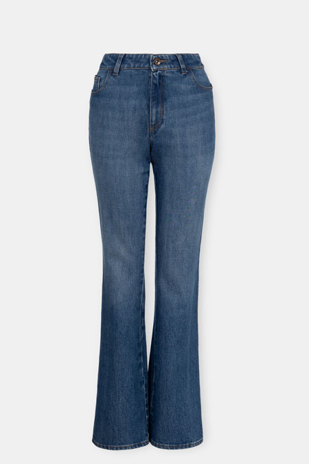 Tiffany Production Zvonaste farmerke sa prorezima