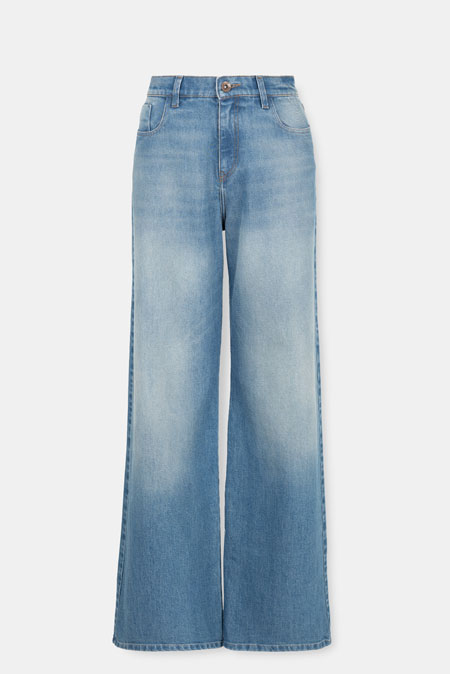 Tiffany Production Farmerke širokih nogavica