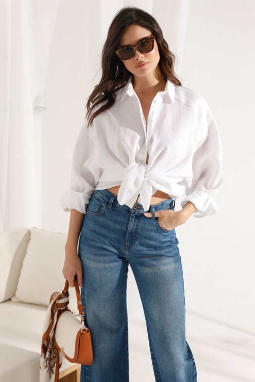 Široke farmerke Tiffany Production