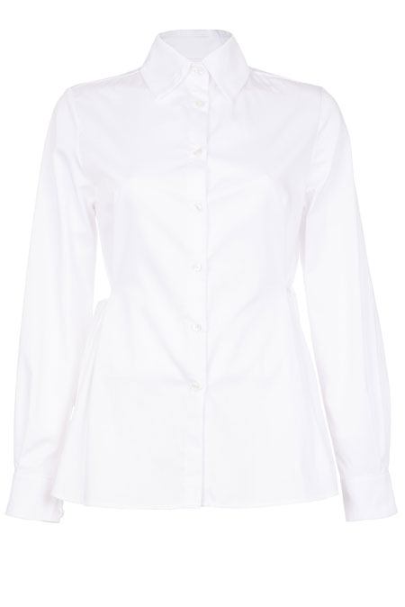 Ženska košulja dugih rukava sa vezicama za isticanje struka Tiffany Production