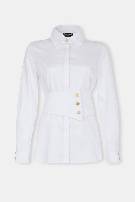 Košulja sa pojasom u struku Tiffany Production