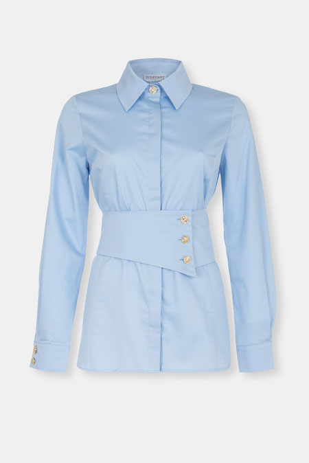 Košulja sa pojasom u struku Tiffany Production