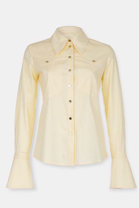 Košulja sa zvonastim manžetnama Tiffany Production