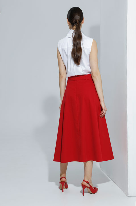 Košulja bez rukava sa naglašenom kragnom Tiffany Production