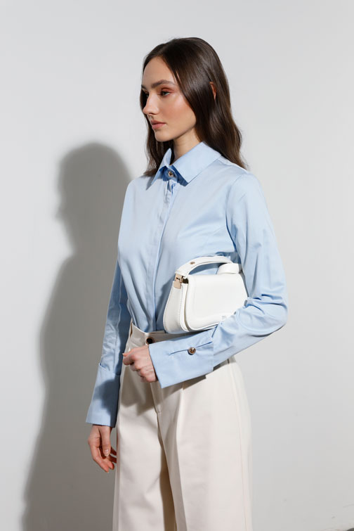 Košulja sa dekorativnim manžetnama Tiffany Production