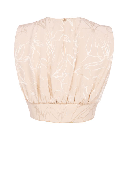 Kratki top cvetnog dezena Tiffany Production