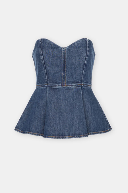 Teksas top sa naglašenim strukom Tiffany Production