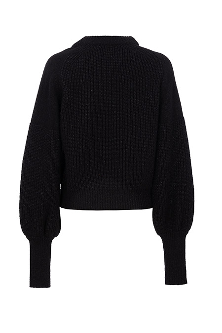 Pleteni džemper sa ukrasnim brošem Tiffany Production