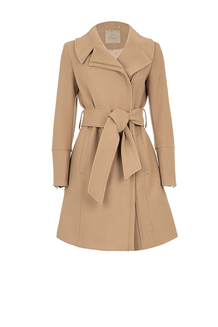 Ženski kaput na preklop sa rajsferšlus kopčanjem Tiffany Production