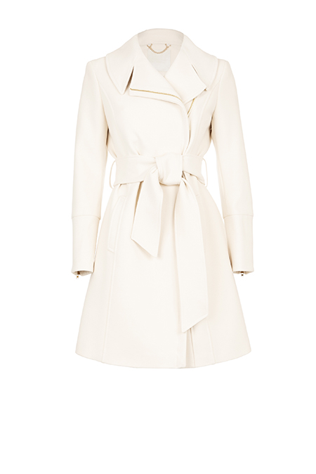 Tiffany Production Ženski kaput na preklop sa rajsferšlus kopčanjem