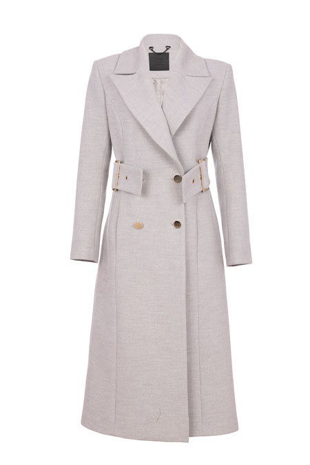 Elegantni dugi kaput sa zlatnim detaljima Tiffany Production