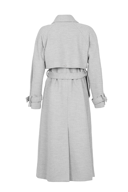 Moderni ženski midi kaput sa kaišem  Tiffany Production