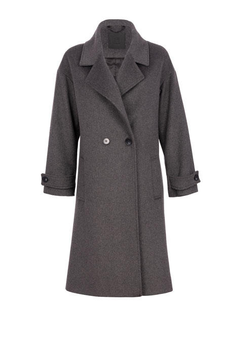 Ženski kaput klasičnog kroja sa dugmadima Tiffany Production