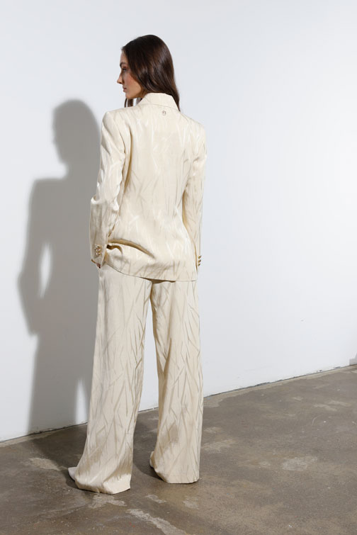 Zlatni sako na dvoredno kopčanje Tiffany Production