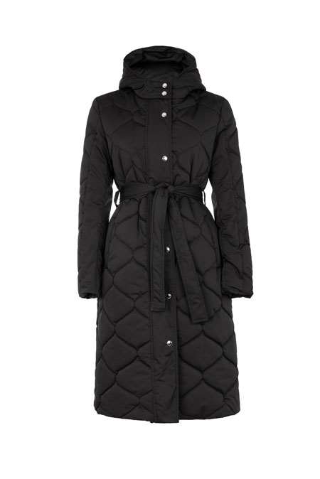 Tiffany Production Ženska prošivena jakna sa kapuljačom i džepovima