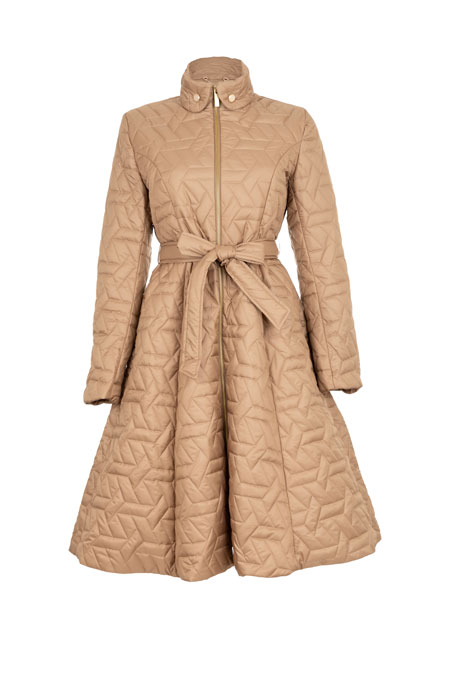 Elegantna prošivena jakna sa pojasom Tiffany Production