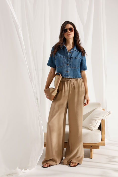 Teksas jakna kratkih rukava Tiffany Production