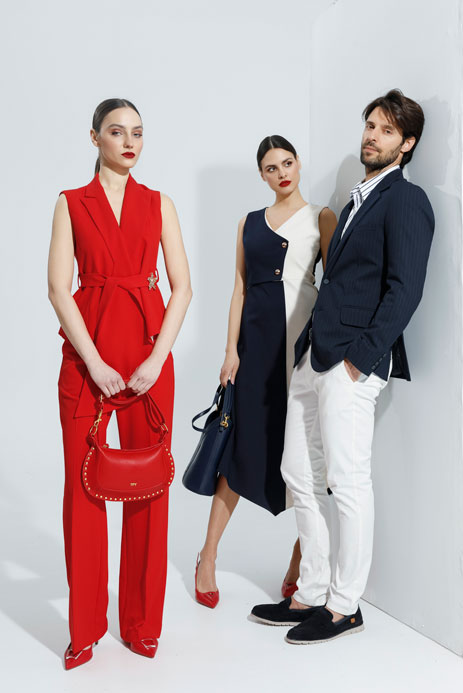 Elegantni prsluk sa pojasom Tiffany Production