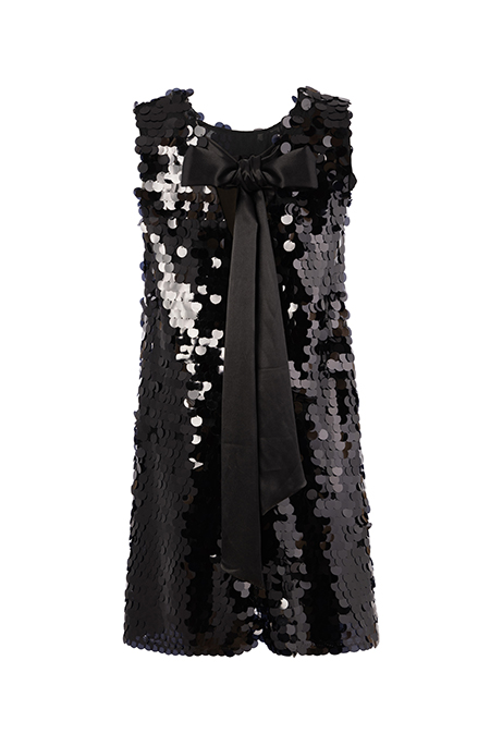 Haljina A kroja bez rukava sa šljokicama Tiffany Production