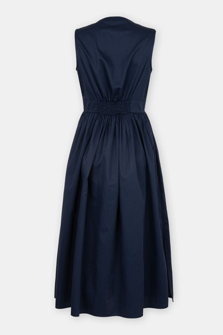 Haljina bez rukava sa dugmićima i V izrezom Tiffany Production