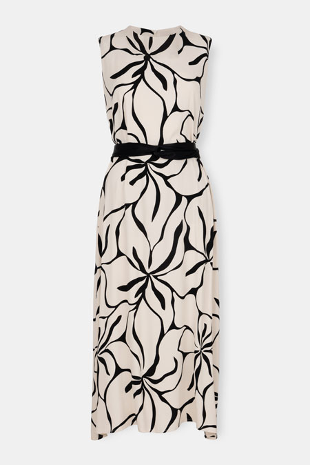 Tiffany Production Haljina bez rukava sa naglašenim strukom