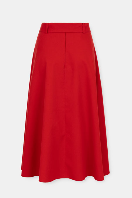 Suknja sa kaišem i zlatnim detaljima Tiffany Production