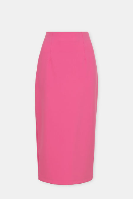 Suknja ravnog kroja sa visokim strukom Tiffany Production