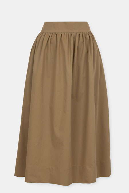 Suknja sa naborima u struku Tiffany Production