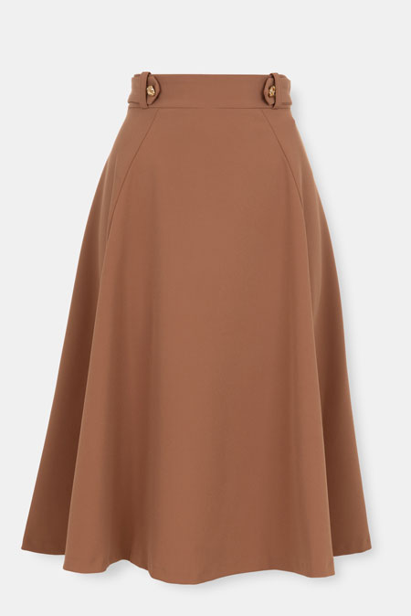 Suknja sa detaljima u struku Tiffany Production