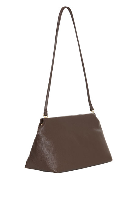 Kožna torba sa metalnom kopčom i kaišem koji se skida Tiffany Production