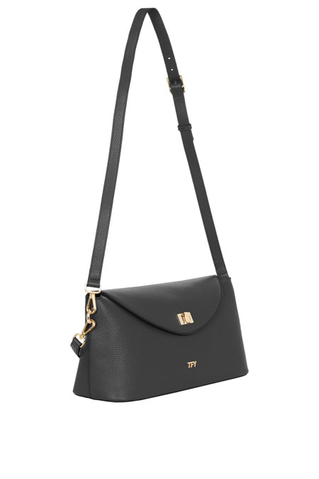 Mala kožna torba na preklop sa dva kaiša Tiffany Production