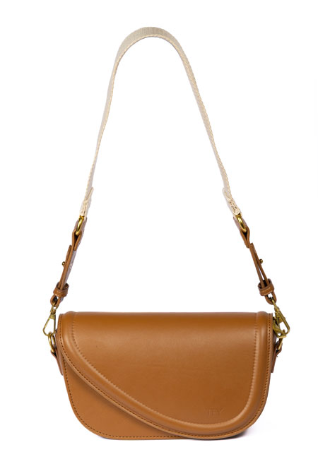 Crossbody torba sa asimetričnim preklopom Tiffany Production